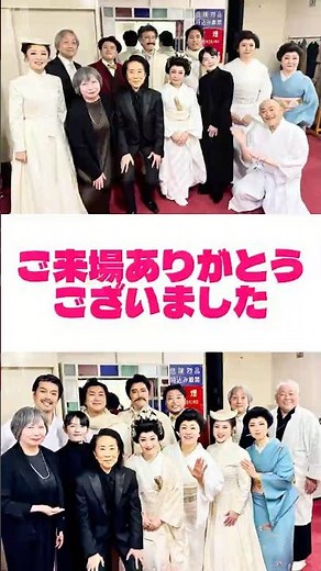 新作初演オペラの終演後