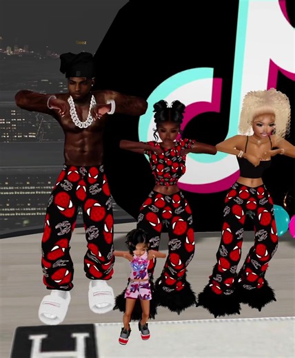 With my sis and grand parents 🥰#fyp #fypシ #imvufyp #imvu #imvutiktok | imvu family