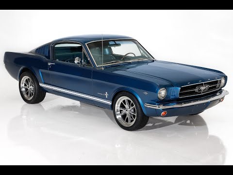 1965 Ford Mustang Fastback Caspian Blue