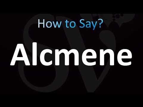 How to Pronounce Alcmene (CORRECTLY!)