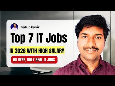 Top 7 High Demand IT Jobs in India 2026 🔥