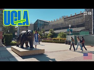 UCLA Campus - Walking Tour 4K [ 2025 ]