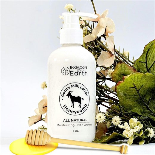 Organic Goat Milk Lotion: Handmade Face & Body Moisturizer - Etsy