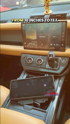 Defender's Tech Upgradation | 100% Land Rover Genuine Parts | From 10" to 13.1” Screen Upgrade 🔥