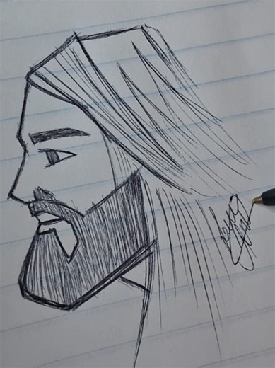 Draw Jesus Christ in your notebook. #bored #Tutorial #drawingideas #howtodraw #draw
