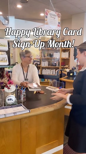64 reactions · 18 shares | Happy #LibraryCardSignUpMonth! Library...