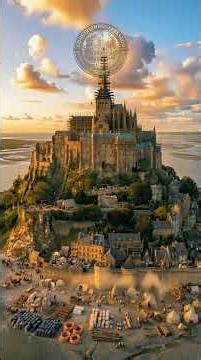 A ILHA MEDIEVAL QUE DESAPARECE COM A MARÉ