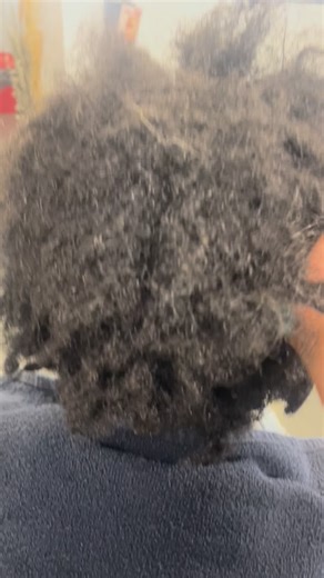 Taking tangled hair to a crochet style! My client came in with hair that got tangled after wearing a wig for awhile. I detangled, washed, and did a loose crochet style for her. Her natural hair is fairly long, thick, and corse so detangling may not have been easy but with care and a good wash and conditioning she was ready for braids. We used loose wavy crochet hair to create her new style. This style was beautiful and didn’t put too much tension on the clients hair which is great when you have 