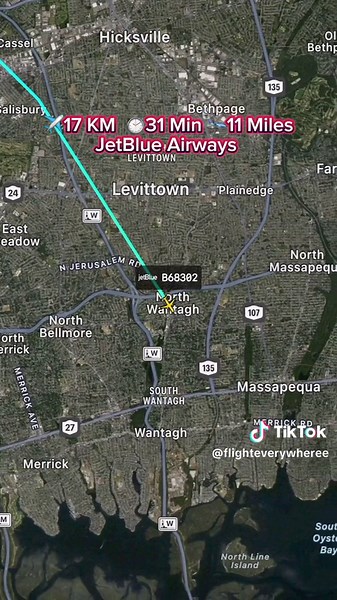 One of the shortest commercial flight in the United States