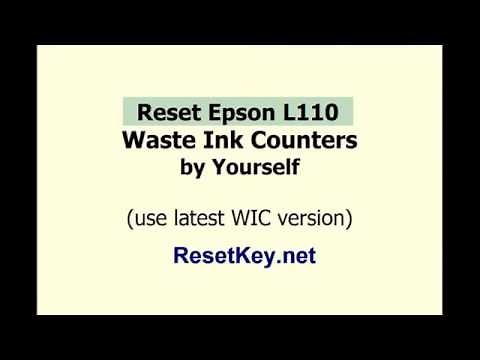 How to reset Epson L110 by Yourself - ResetKey.net