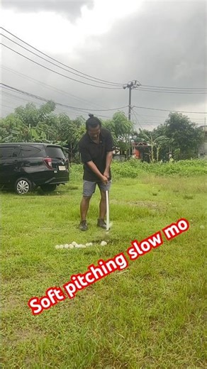 Soft pitching slow mo
