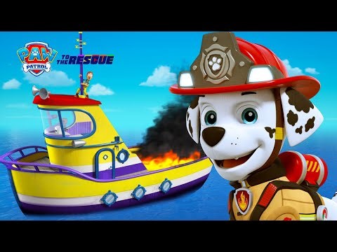 NOUVEAU! Marcus et le Bateau Barbecue | La Pat' Patrouille | PAW Patrol