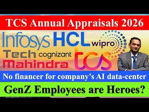 TCS Annual Appraisals 2026, GenZ Employees are Heroes? No financer for AI data-center #tcs #infosys