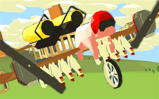 【屌德斯解说】 让猪上天 教你如何给一只猪造飞机