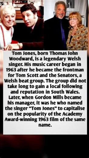 Inside Tom Jones' Marriage With Melinda, His Childhood Sweetheart, Had Affairs With Over 250 Women