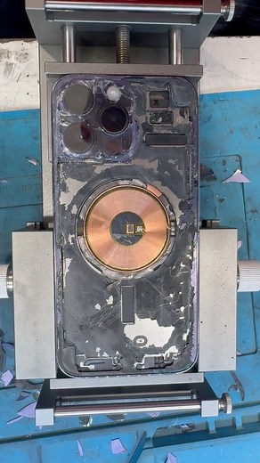 6.5K views · 145 reactions | "From shattered to stunning! Watch as we restore my iPhone 14 Pro Max back to its original glory with laser precision! ✨ #GlassRescue #iOS #iPhoneTips #iPhoneHacks #TechHacks #PhoneRepair #GlassRepair #DIYPhone #TechDIY #iPhoneUpgrade #PhoneMods #iOSUpdates #TechTutorials #GadgetHacks #iPhoneMaintenance #PhoneFix #iPhoneMods #iOSMagic #iPhoneMagic #GlassReplacement #TechTricks #iphonefix | iPhone Fix | Facebook