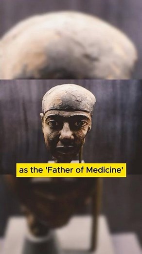 The Man Who Became a God of Healing 3,000 Years Later #africanhistory