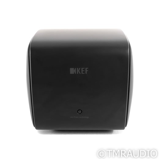 KEF KC62 Dual 6.5" Powered Subwoofer; Carbon Black