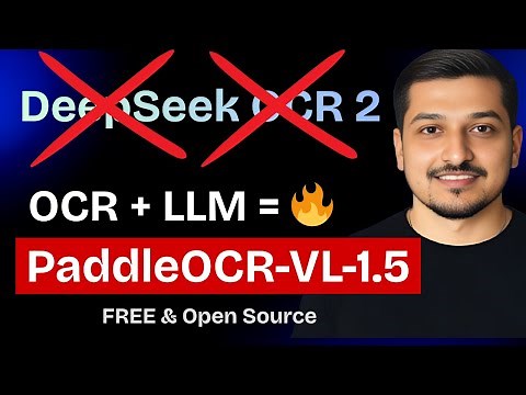 PaddleOCR-VL-1.5 (Better Than DeepSeek OCR 2) : Best Open-Source OCR Model Just Dropped