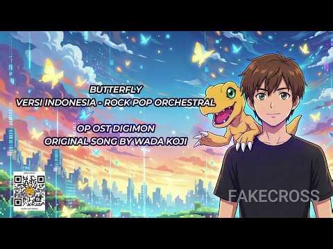Butterfly - Wada Kouji (Indonesian Ver.) | ROCK POP ORCHESTRAL
