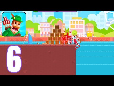 Bowmasters - Shooting Games - Gameplay Walkthrough (Android ios)