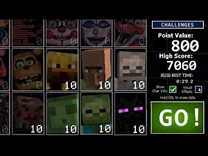 Minecraft In UCN! All Jumpscare!! (UCN Mods) 2019