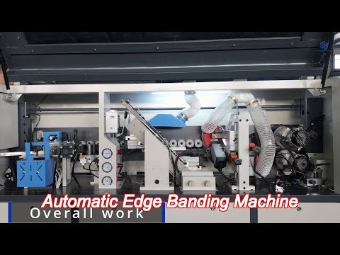edge banding machine supplier end cutting fine trimming time efficiency