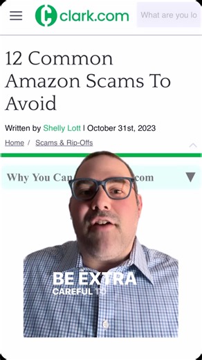 2.8K views · 37 reactions | From packages you never ordered to fake prize notifications, here are common Amazon scams, how to avoid them and what to do if you fall prey. | Clark Howard | Facebook