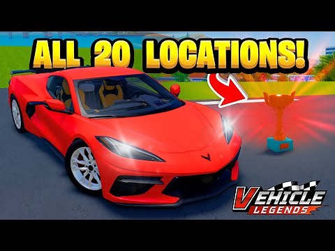 All 20 Bronze Cup LOCATIONS In Vehicle Legends!