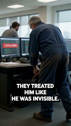The CEO Ignored the Janitor—Until He Fixed the Code 🤯 #Shorts