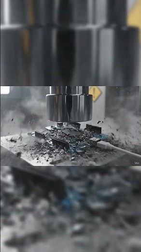 Hydraulic Press vs Arduino Mega – Code Meets Crush ⚙️💥