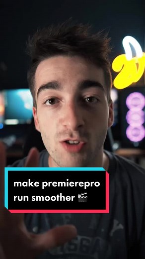 make #premiereprocc run smoother 🎬 #premiereprohacks #premiereprohack #adobepremierepro #idkhowtoeditvideos #smoothediting #videoeditinghacks