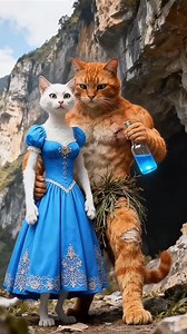 mermaid cat | Orange CAT