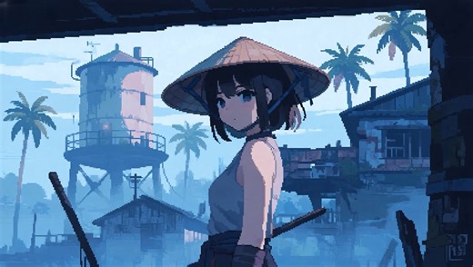 半载须臾，我却早已不再是你了｜Lofi & Chill Type Beat｜Pixcel God Type GIF｜休息 学习 氛围 轻音乐