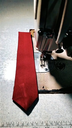 Perfect Point Every Time ✂️ Tie Sewing Tip You Should Know #sewing