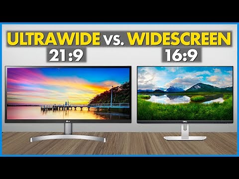 QUAIS as DIFERENÇAS de um MONITOR ULTRAWIDE (21:9) para um WIDESCREEN (16:9)