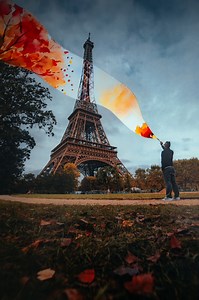 854K views · 14K reactions | Art Basel Visual illusion ✂  in Paris with @tcl ✨1, 2 or 3? Comment your fav ! #creative #TCLArt #paris #craft #photography | Jordi Koalitic | Facebook