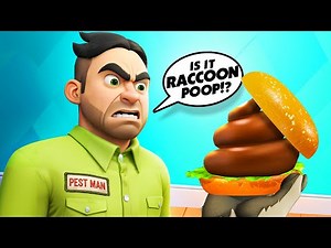 Making a POOP Burger And Feeding It To The EVIL PEST MAN! - Wreckin Raccon VR