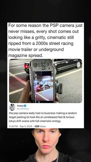 For some reason the PSP camera just never misses, every shot comes out looking like a gritty