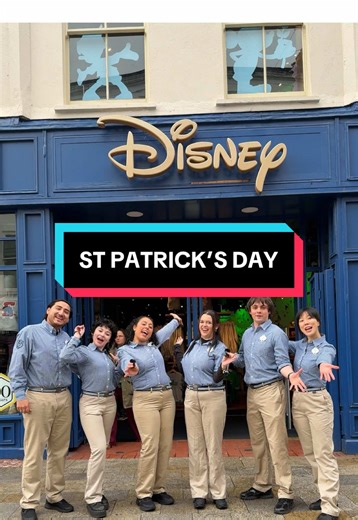 💚☘️ HAPPY ST. PATRICK'S DAY ☘️💚 #stpatricksday #dublin #disneystore #disney #ireland