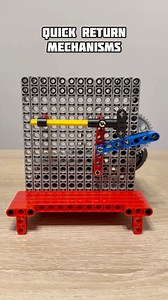 200K views · 522 reactions | Quick Return Mechanisms!! #lego #legotechnic #engineering #mechanism | Bricks Master Builders | Facebook