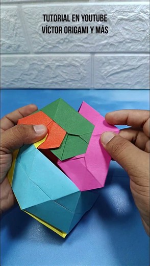 DECAEDRO - origami modular (tutorial en el video relacionado) #diy #origami #art