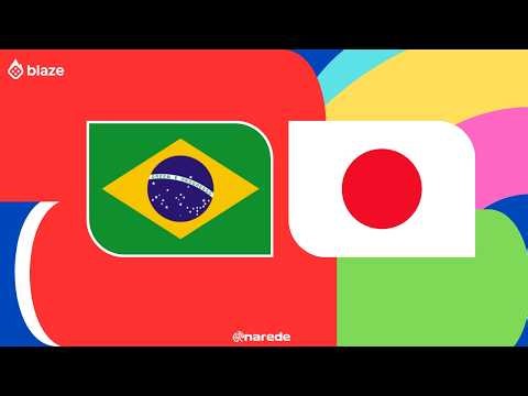 🔴 BRASIL X JAPÃO