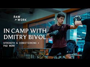 RAW WORK | 🇰🇬 DMITRY BIVOL S&C AND PAD WORK SESSION FOR WORLD TITLE DEFENCE | BOXRAW