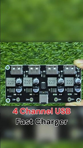 4 Port QC3.0 Fast Charging Module | QC3.0, fast charging, module, review, buck converter