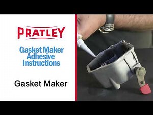Pratley Gasket Maker - RTV Silicone (Grey) Instructions