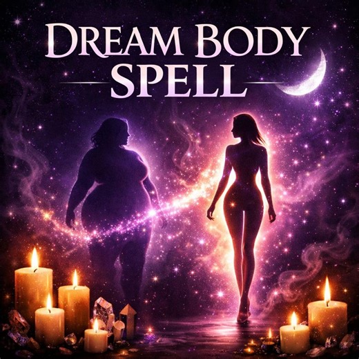 Dream Body Spell, Slim Down With Magic, Weight Loss Ritual, Shape Your Body, Self-love Transformation, Beauty Spell, Body of My Dreams Magic - Etsy