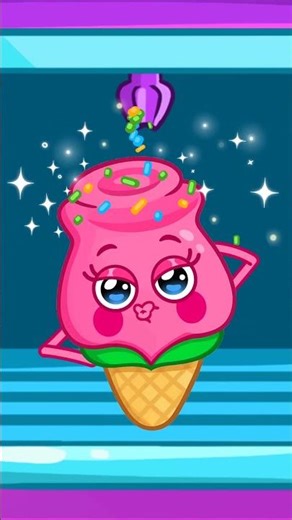 عائلة الآيس كريم بالفواكه😋🍦 #للاطفال #قصيراتي_يوتيوب