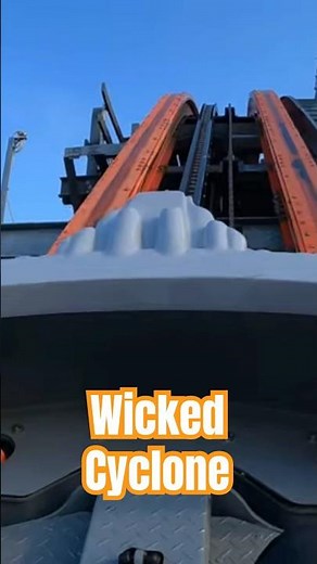 Wicked Cyclone Roller Coaster!
