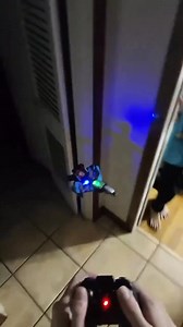 12K views · 38 reactions | This RC fighter jet drone is perfect for kids—easy control, bright LED lights, and exciting flips in the air. A fun mix of education and entertainment in one toy. | Hellojáték.hu | Facebook